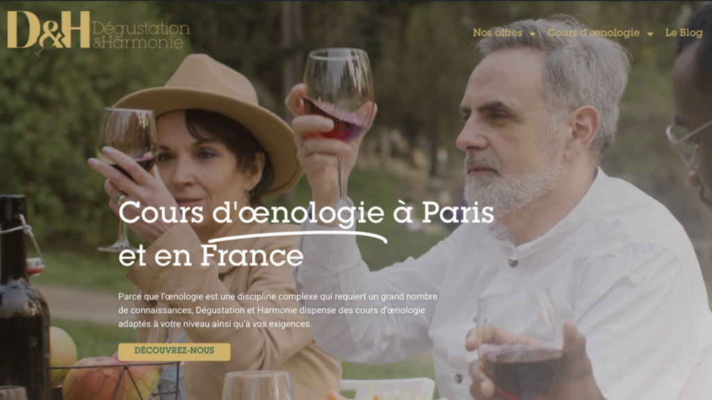 Read more about the article Un nouveau site web pour Dégustation et Harmonie