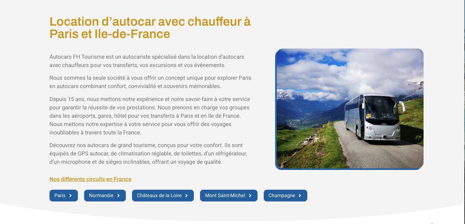 Autocars FH Tourisme pour Advalue Agency2