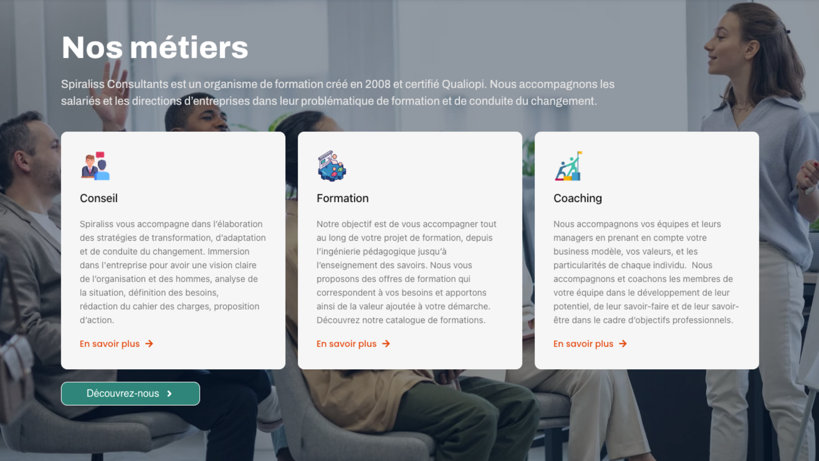 Spiraliss Consultants pour Advalue Agency3