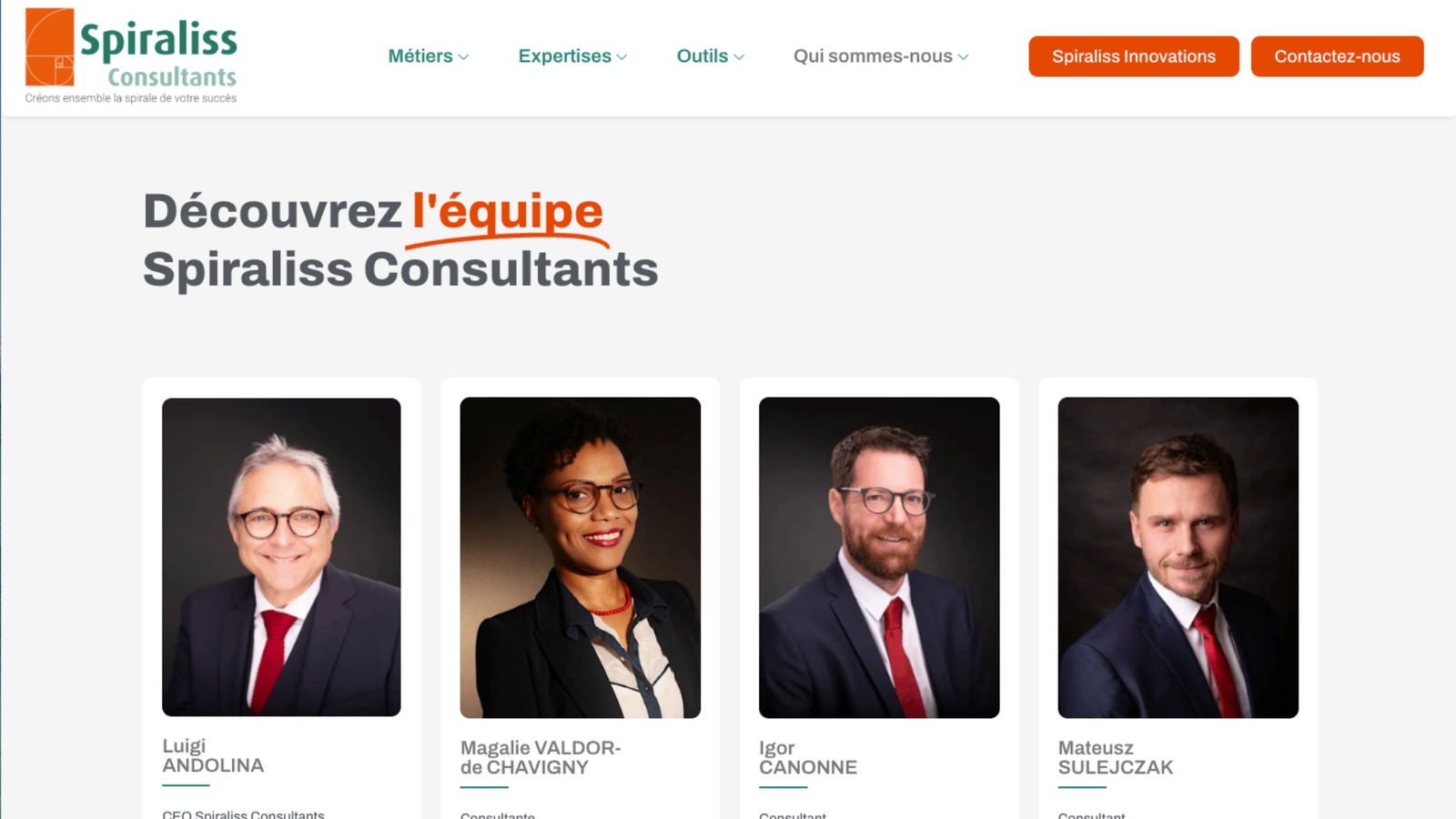 Spiraliss Consultants pour Advalue Agency4